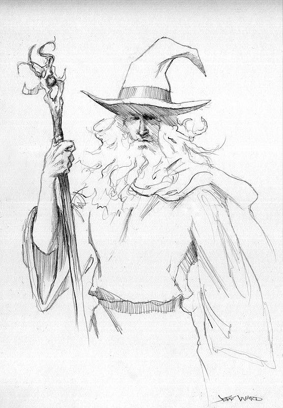 Wizard Drawing Photo