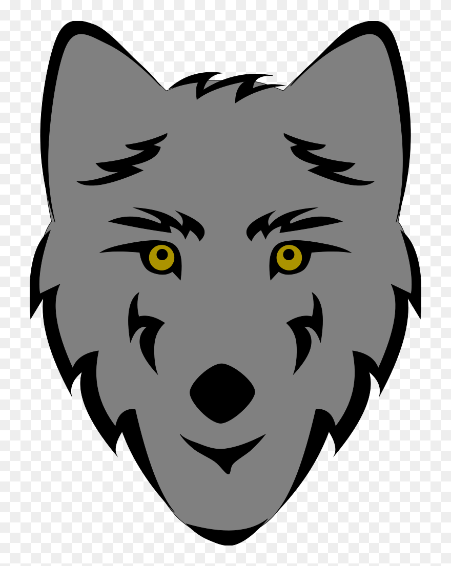 Wolf Face Drawing Art