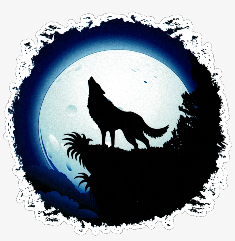 Wolf Howling At The Moon Drawing Artistic Sketching