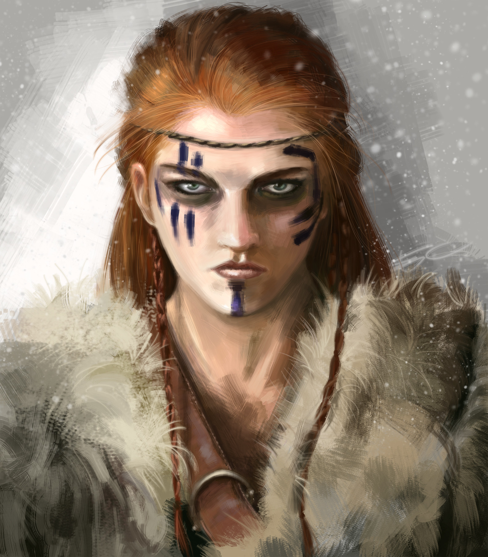 Ygritte Drawing Realistic Sketch